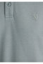 Lux Touch Polo Neck Modal Gray T-Shirt Regular Fit / Normal Cut 066157-31345 - 6