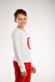 23 April 19 May 29 October 10 November Tshirt Cotton Combs Girls Boys Unisex Flag White Long Sleeve - 6