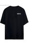 Pandorica's Nirvana Design Back Printed Unisex Cotton T-Shirt - 2