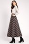 Women's Plaid Patterned Long Skirt - 2