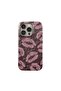 iPhone 16 Pro Max Compatible Burga Double Base Durable Patterned Case