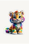 Colorful Friends Special Series, Rocky Kaplan 15 Piece Wooden Puzzle Find & Place Puzzle Baby & Kids Collection - 2