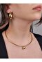 Çelik Toplu Kadın Choker Tasma