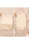 5-Piece Baby Athlete Bodysuit with Snap Fasteners Ecru 100% Cotton Newborn - 4
