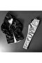 Milano Printed Scuba Hooded Black Gray Tracksuit Set