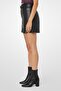 Women Regular Fir Plain Basic Shorts, Black - 3