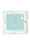 100% Cotton Baby Waffle Pique White - 4