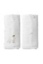 Feather Embroidered 100% Organic Cotton Muslin 2-Piece Cover Set 90 X 90 cm