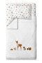 Forest Amigos 100% Cotton Satin Single Children's Duvet Cover Set