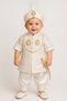 Newborn (0-6) & 1 Year Old Baby Boy Mevlütlük Şehzade Circumcision Clothing Boy (Knife Detail)