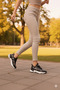 Black women's sneaker