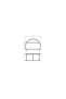 Gold Large Size Presentation Holder 2-Piece Metal Presentation Holder Gift Decoration Treat Holder / Black Plexiglass / Stainless Steel - 6