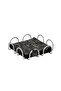 Matte Silver 18 cm Napkin Holder Large Size Napkin Stand Cafe Restaurant Hotel Stainless Metal - 2