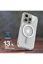 كفر حماية - آيفون 16 برو - شفاف - مغناطيسي - Magnetic - iPhone 16 Pro - MagSafe - Cover - 3