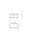Gold Small Size Presentation Holder 2-Piece Metal Presentation Holder Gift Decoration Treat Holder / Black Plexiglass / Stainless Steel - 4