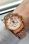 Rose Gold Color Multi-Function Calendar Women's Wristwatch - 2