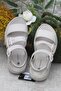 Lumas Beige Eva Rubber Women's Sandals - 5