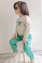 Baby Boy Tracksuit Set Cute Dinosaur Embroidery 9 Months-3 Years, Beige