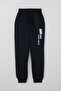 Boy's Tracksuit Set Hooded Summer Printed Pockets 8-14 Years, Indigo - 7