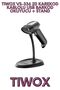 Tw1 Vs-336 2D Qr Code Wired USB Barcode Reader + Stand - 2