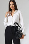Women's Black Shoulder Bag Stylish Daily Use, Faux Leather Quality Workmanship Stylish Design - 4