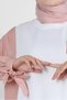 TWO-COLORED TUNIC WITH TIE-CLOTH CUFFS 43905 - 4