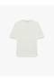 Regular Fit Viscose Half Zipper Short Sleeve Knitwear T-Shirt - 4