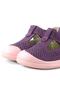 Shaun Genuine Leather Purple Velcro Anatomical Baby Sandals - 8