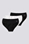 Girl's Slip Panties Black