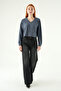 Indigo bluza sa V-izrezom 8259A - 3
