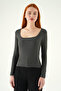 Smoked Square Collar Badi 8267A - 2