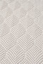 Premium washable stain-resistant leaf embossed cream special series non-slip base carpet runner - 3
