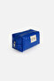 Kroko Textured Faux Leather Makeup Bag Si Pen Holder, Cobalt Makeup Bag Si, Cobalt Kroko Artificial Makeup Bag Si - 3