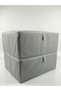 4-Piece Multi-Purpose Storage Box in Zipper Box Form, Closet Organizer, Base Storage Box 50X40X19 - 7