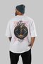 Odin 2 Back Printed White Oversize T-Shirt Men Women Cotton Crew Neck T-Shirt - 4