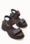 Gablynthi Women's Sandals 0012907 Brown - 4
