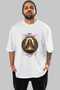 Viking Mythology 17 Pre-Printed White Oversize T-Shirt Men Women Cotton Crew Neck Tee Shirt - 2