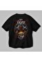 Thor 1 Back Printed Black Oversize T-Shirt Men Women Cotton Crew Neck T-Shirt - 3