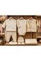 Unisex Ki̇nd Embroidered 10-Piece Hospital Discharge Bodysuit Set - 100% Cotton - 2