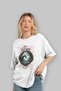 Viking Mythology 26 Pre-Printed White Oversize T-Shirt Men Women Cotton Crew Neck T-Shirt - 4