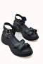 Vesper Flora Women's Sandals 0012919 Black - 4