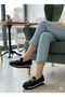 Classic Women's Babat Shoes with Orthopedic Soles and Daily Buckle Fastening - 5