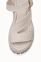 Phoebe Mia Women's Sandals 0012607 Beige - 2