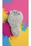 Girl's Ankle Ruffle Cotton Socks 3-Piece Set - 4
