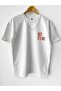 Hey It's Me. T-Shirt - White Printed Crew Neck Short Sleeve Loose