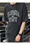 Florida State T-Shirt - Black Printed Crew Neck Short Sleeve Loose - 4