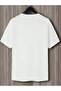 Need Beer T-Shirt - White Printed Oversize Crew Neck Short Sleeve Loose Fit - 2