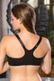 Gallipoli 1061 Women's Unpadded Zippered Sports Bra - 2