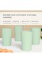 Earth Friendly Frosted Tumbler | Made with Rice Husk | Microwave Safe | 250 ml | Set of 4 - 4