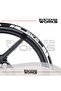 Rks Wheel Compatible Sticker Wheel Outer Strip Set of 16 Stickers - 2